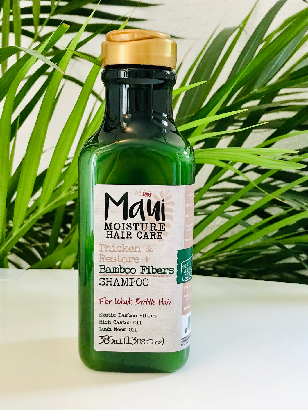 Maui Moisture Shampoo mit Bambusextrakt / gegen Spliss und brüchiges Haar