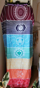 Tissu / Décoration murale Chakra & Yoga