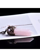 Charger l&#39;image dans la galerie, Colliers avec pierres de guérison / quartz rose, aventurine, quartz clair, améthyste

