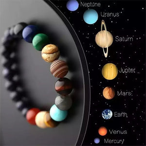 Bracelet en pierre "planètes"